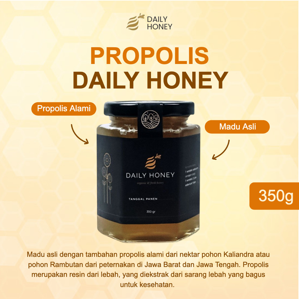 

QH Madu Propolis Daily Honey 350 Gram