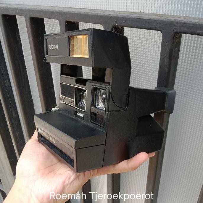 PROMO Vintage Polaroid Camera 600 Business Edition Kamera Jadul Antik Lawas
