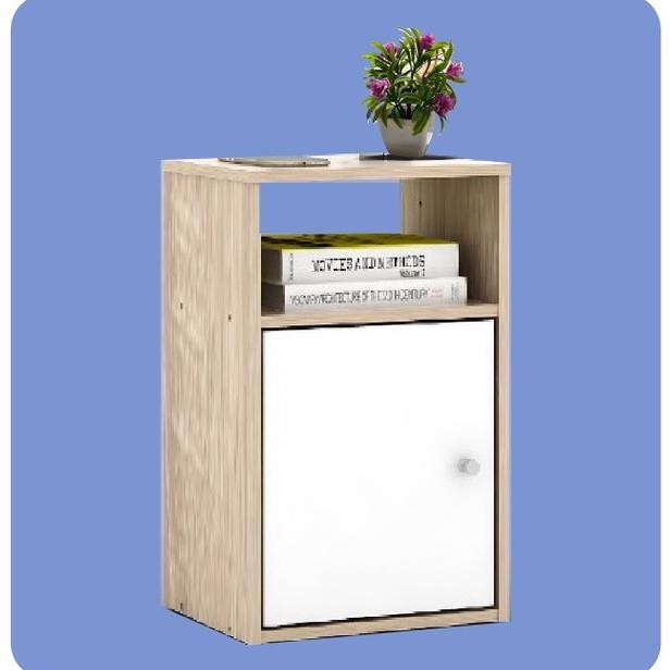 Meja Nakas Mini Bedside Table Meja Kamar Tidur Minimalis Meja Nakas Portable Meja Nakas Minimalis