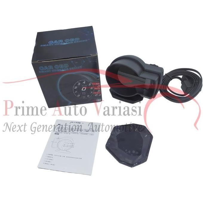 OBD2 Multimeter Gauge Display Tachometer Indicator