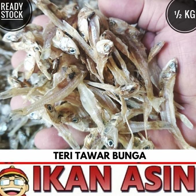

Ikan Asin Teri Tawar 500 Gr