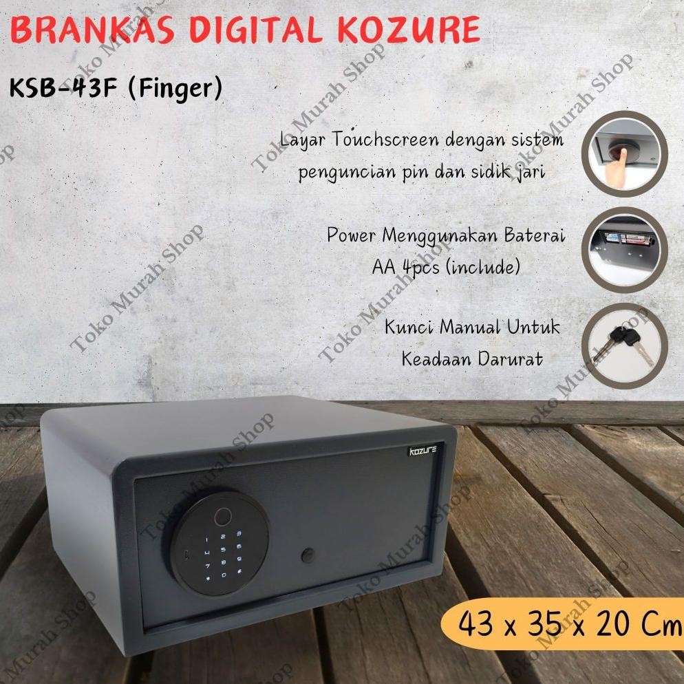 Brankas Kozure KSB-43F Safety Box Kozure KSB43F Brankas Digital Kozure