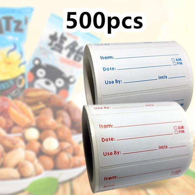 

Pcs Stiker Tanggal Wateroof Stier Stiker Expired Date Food Storage Label