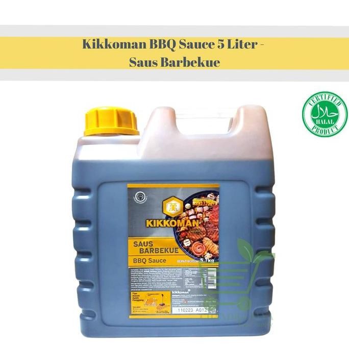 

Kikkoman BBQ Sauce 5 Liter - Saus Barbekue MS02