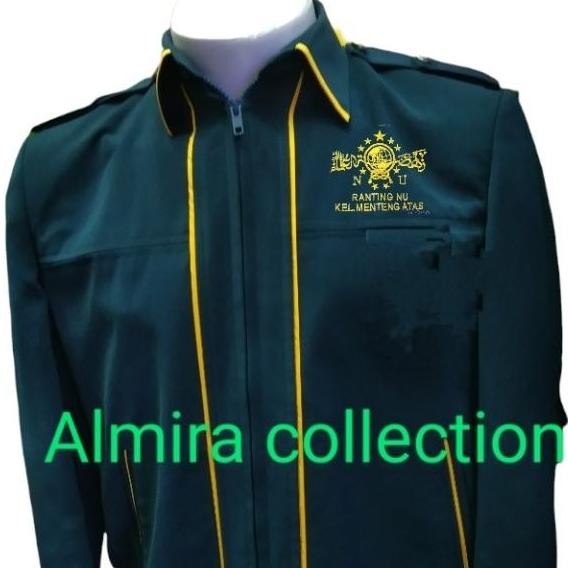 NEW SEMI JAS NU / JASKET NU BORDIR KOMPUTER LANGSUNG ORI