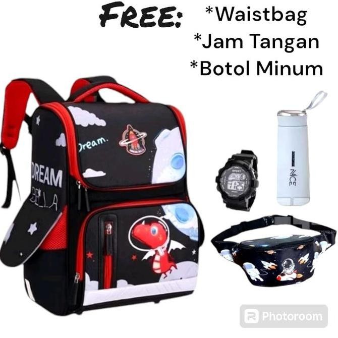 

Spesial Tas Ransel Sekolah Anak Sd Laki-Laki Paketan Tas Banyak Bonus
