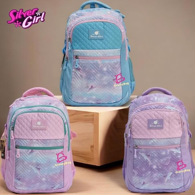 

Spesial Gracey Bag 75421S/75321S Tas Ransel Anak Perempuan / Remaja Silvergirl