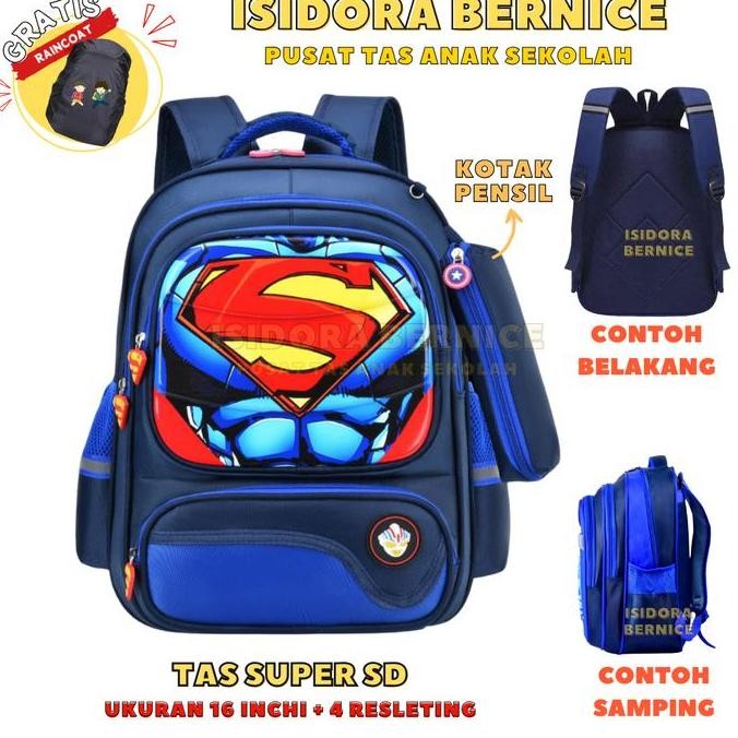 

Spesial Ptasi Tas Ransel Anak Sekolah Lakilaki Sd Gambar Karakter Superhero