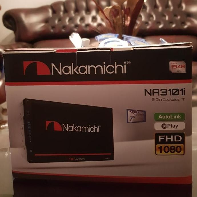 TERMURAH - Head Unit NAKAMICHI NA-3101i Doubledin Nakamichi Deckless Mirrorlink