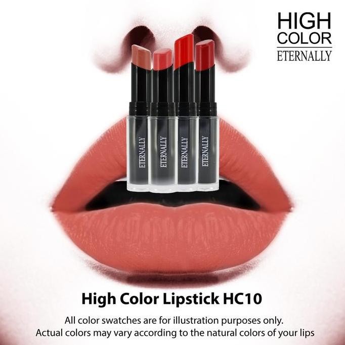 ETERNALLY HC 10 High Cr Matte Lipstick Online Exclusive Lipstik Waterproof