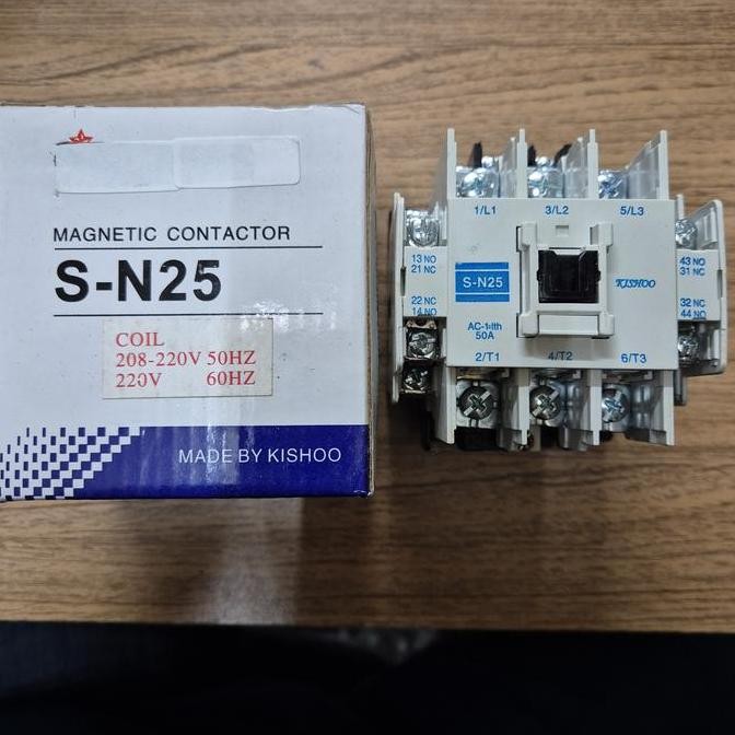 TERBARU - Kontaktor SN 25 S-N25 220V 50A