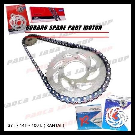 TERMURAH GEAR GIR SET DEPAN BELAKANG RANTAI YAMAHA L2G L2SN L2S L2 SUPER L2 S 