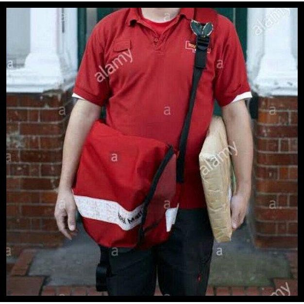 

TERBARU BRITISH ROYAL MAIL COURIR BAG !!