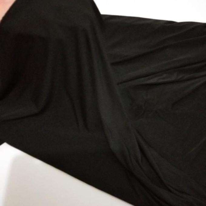 Kain Lycra / Spandex Hitam