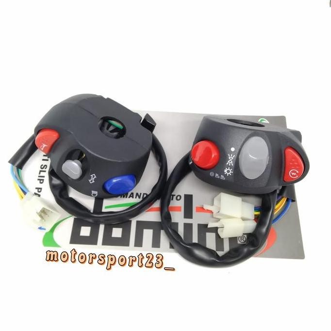 Saklar Holder Domino Kiri & Kanan Model Fino Scoopy Fino Beat Vario