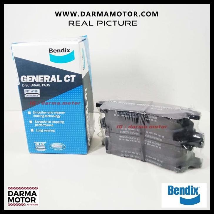 TERMURAH READY BENDIX BRAKE PAD KAMPAS REM DEPAN AVANZA RUSH 2005-2013 DB 1460 