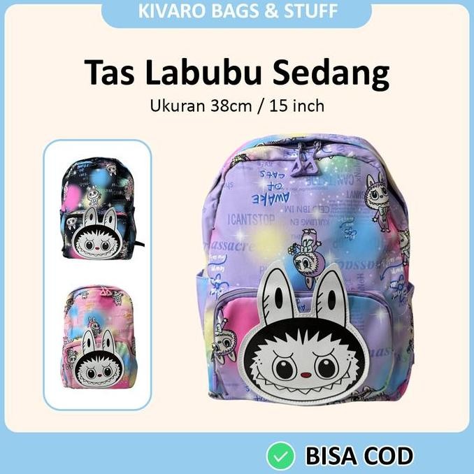 

Spesial Tas Ransel Labubu Anak Uniseks Sd Sedang 38Cm 2 Ruang Kompartemen | 839 Kivaro