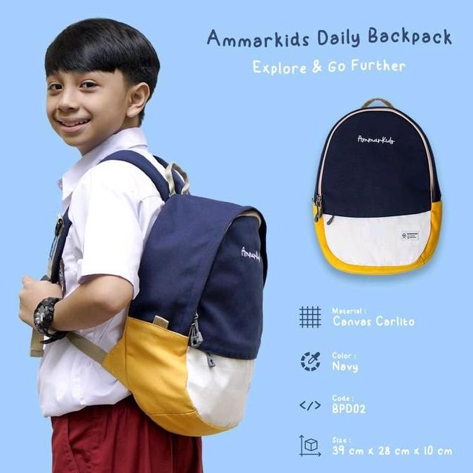 

Miliki Tas Anak Sekolah Tk Sd Ammarkids/Daily Backpack Fashion