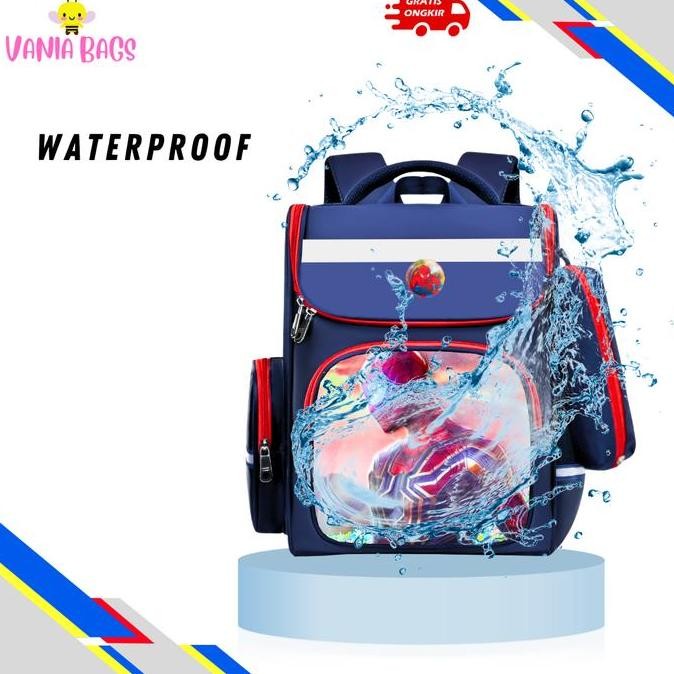 

Diskon Tas Anak Laki Laki Sekolah Sd Spiderman Timbul 6D Waterproof Ransel Ngaji