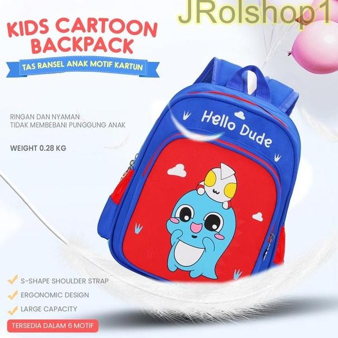 

Miliki Tas Ransel Anak Motif Kartun / Kids Bacpack Unisex