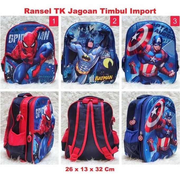 

Miliki Tas Ransel Sekolah Import Tk2213 Spiderman 7D