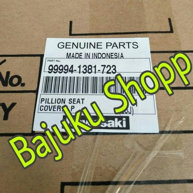 Single Seat Single Seater Single Sit Zx25 R Zx25R Zx 25 R Biru Ori