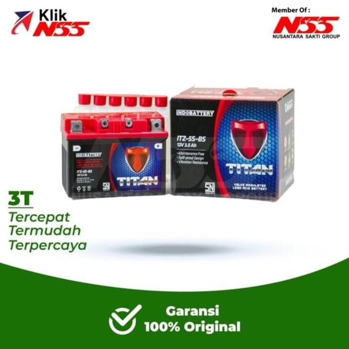 Aki Motor Idp - Mf Battery Gtz-5S Titan
