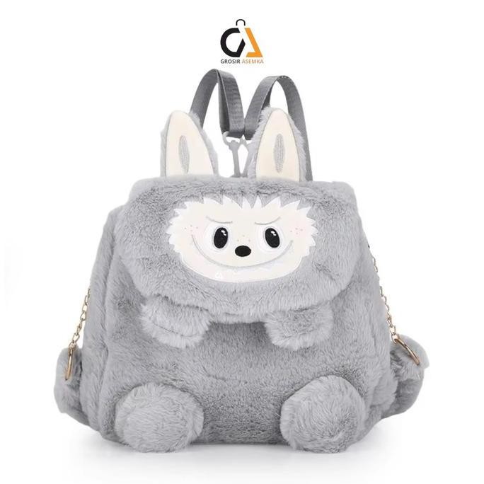 

Terjangkau Grosir Tas Punggung Ransel Mini Fashion Anak Sekolah Backpack Bag Karakter Labubu Bahan Bulu Lembut