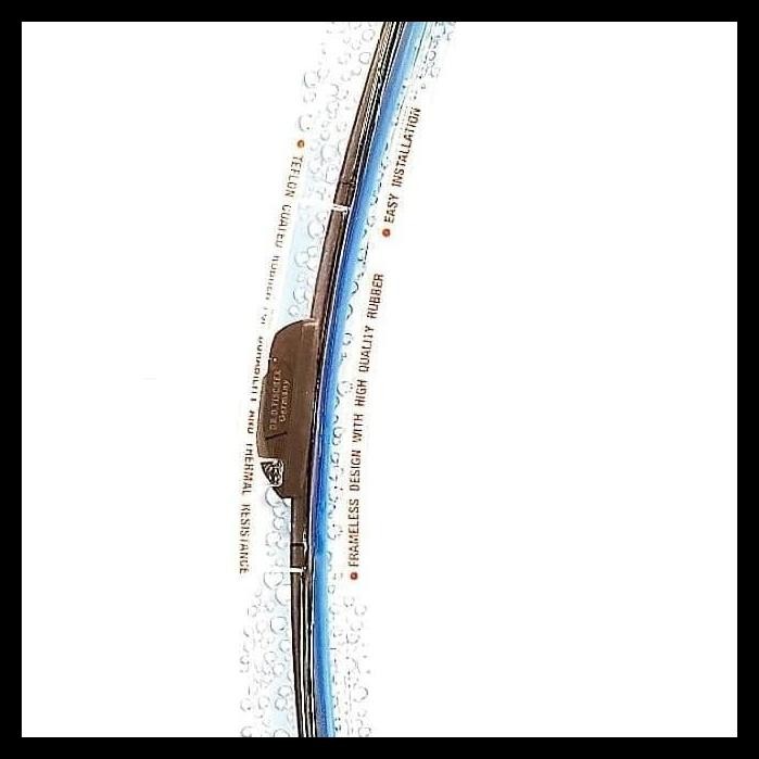 TERBARU WIPER TOYOTA AGYA FRAMELESS DR.FISCHER 20-14 