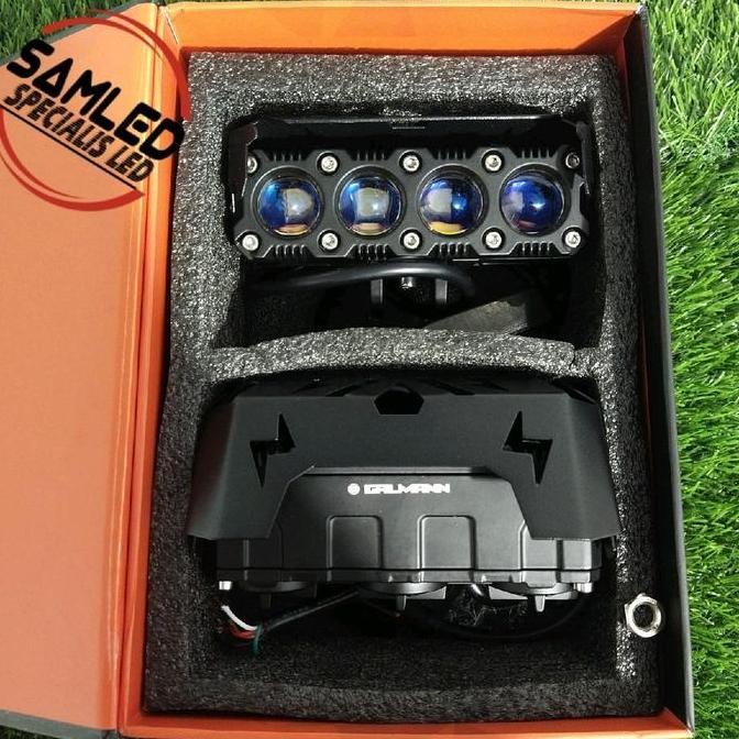 SQL 4 MATA GALMAN MINI PORJI LASERGUN ORIGINAL IMPORT PUTIH KUNING