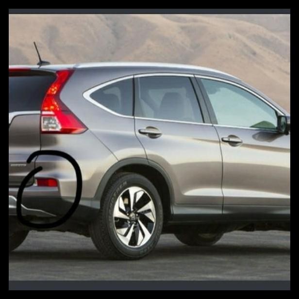 DISKON REFLECTOR BUMPER BEMPER BELAKANG MATA KUCING CRV GEN4 2015 TO 2017 ORI 