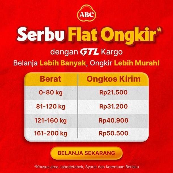 

Lancar Barokah ABC Sarden Saus Tomat 425 g - Buy 3 pcs Get 1 pcs Free H24