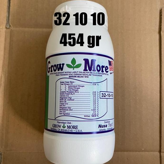 Pupuk Npk Growmore Untuk Daun (Biru) 32-10-10