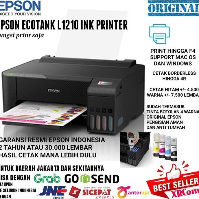 TERBARU - Printer Epson L1110 EcoTank pengganti Epson L310 print only L 1110