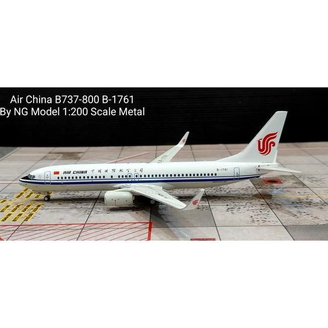 Air China B737-800 B-1761 By Ng Model 1:200 Scale Metal