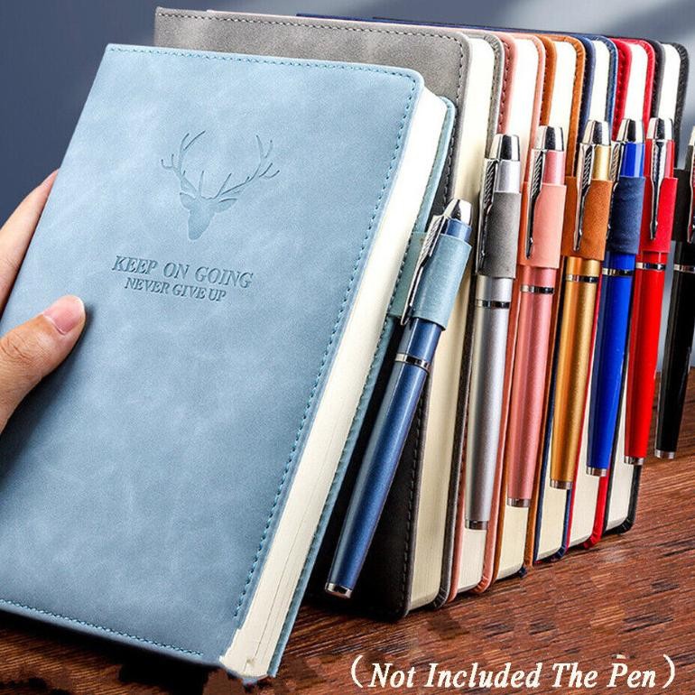 

Buku Catatan Harian Notebook Diary Cover Kulit 180 Lembar A5 Cw5025