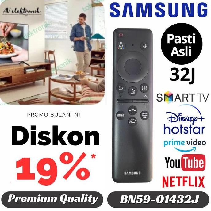 Terlaris Samsung Remote Tv  Bn59-01432J 85Cu8000 75Cu8000 65Cu8000 58Cu8000