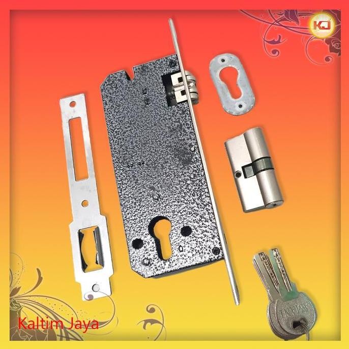 '+'+'+'+] Body Kunci Pintu Besar + Silinder Amani (Tanpa Handle/Gagang)
