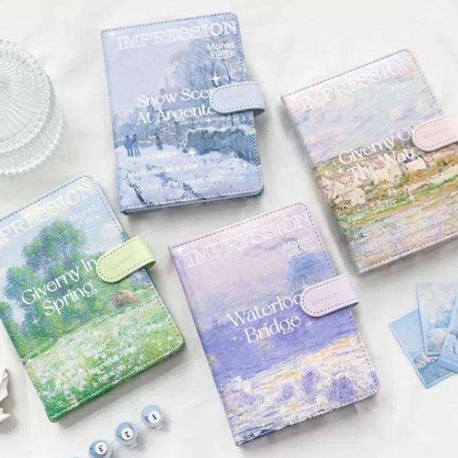 

Loooopy Buku Catatan Unik Penutup Notebook Full Color Buku Diary Rosyposy Nature Pemandangan Korea Vintage Lucu Notebook Gesper Magnetik