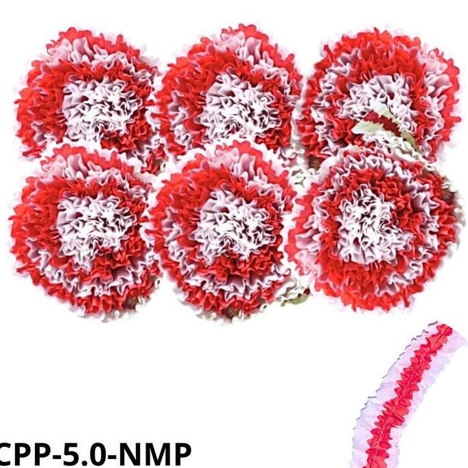 

Up Harga Grosir (1Packs/12Bungkus ) Kertas Krep Jahit Merah / Putih