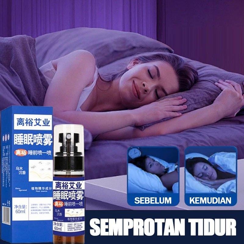 Sleep Spray Bius Semprot Tidur Pingsan Pillow Mist Insomnia Deep Sleep Sleep Well Pengharum Ruangan 