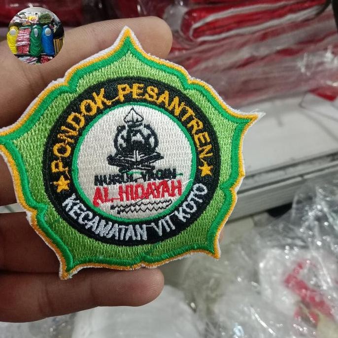 

/////] emblem custom logo bordiran custom 6,5 cm