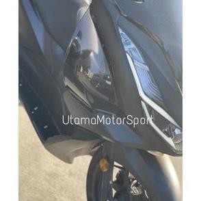 Windshield Sayap Pelindung Angin Samping Motor Pcx-160 / Pcx160 Bahan Mika Nylon Original Mhr Racing