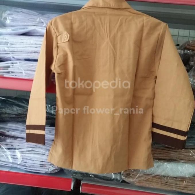 Seragam Sekolah Baju Pramuka Siaga Sd, Lengan Panjang. Baju Siaga Lengan Panjang. Baju Pramuka Sd. B