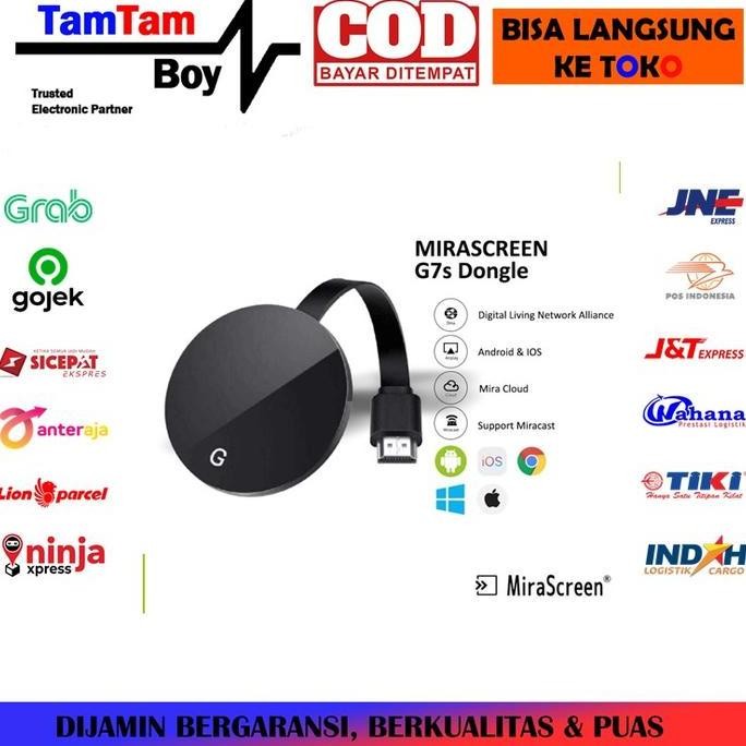 Terlaris Hdmi Dongle Mirascreen G7S Wireless Wifi Mirorring Miracast Display