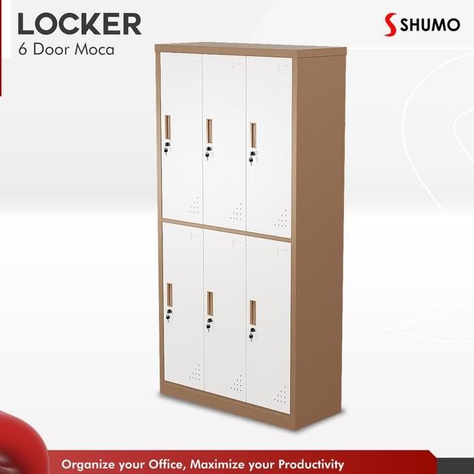 

Terlaris Lemari Loker Besi 6 Pintu | Locker Kantor Dokumen File Arsip New