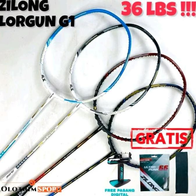 TERBARU Raket Badminton ZILONG 38LBS WAVENAMI LORD GUN LORDGUN Game Box GameBox Vio Kurokuro Celesti