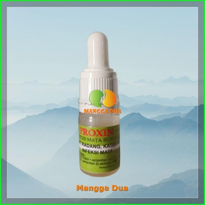 Proxin 2,5 Ml Original Obat Tetes Mata Hewan Burung Atasi Katarak