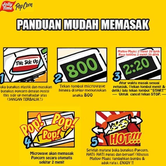 

_Kecil_ Exclusive Merry Jo X Jolly Time - Paket Family Fun (1Bob, 1Tbc, 1Mm) - Mircowave Popcorn An-139