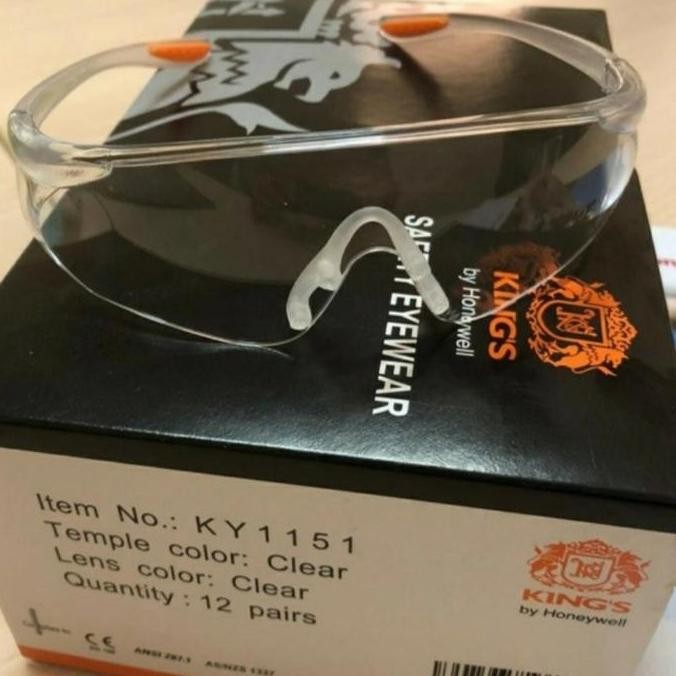 New Banyak Kacamata Safety Kings KY1151 ky 1151 Original